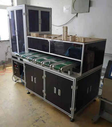 Ceramic slice size testing machine